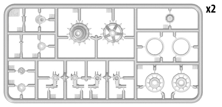 MiniArt Tiran 4 Sharir Yeni Tip Interior Kit