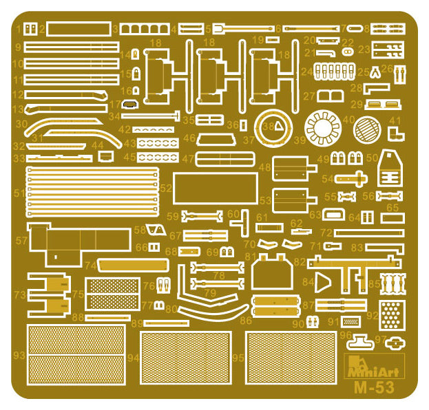 MiniArt Tiran 4 Sharir Yeni Tip Interior Kit