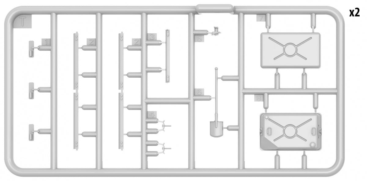 MiniArt Tiran 4 Sharir Yeni Tip Interior Kit