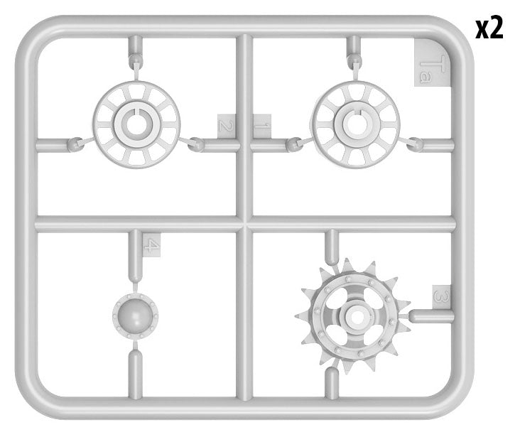 MiniArt Tiran 4 Sharir Yeni Tip Interior Kit