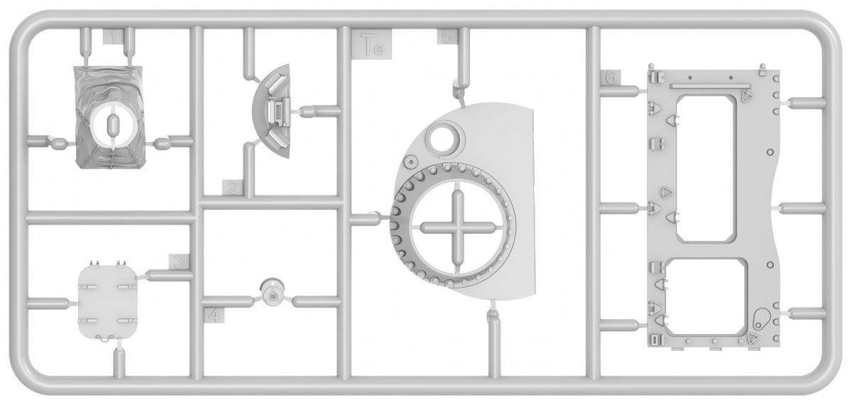 MiniArt Tiran 4 Sharir Yeni Tip Interior Kit